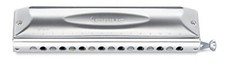 SUZUKI S-64C Chromatic Harmonica Sirius Series Long Stroke from Japan