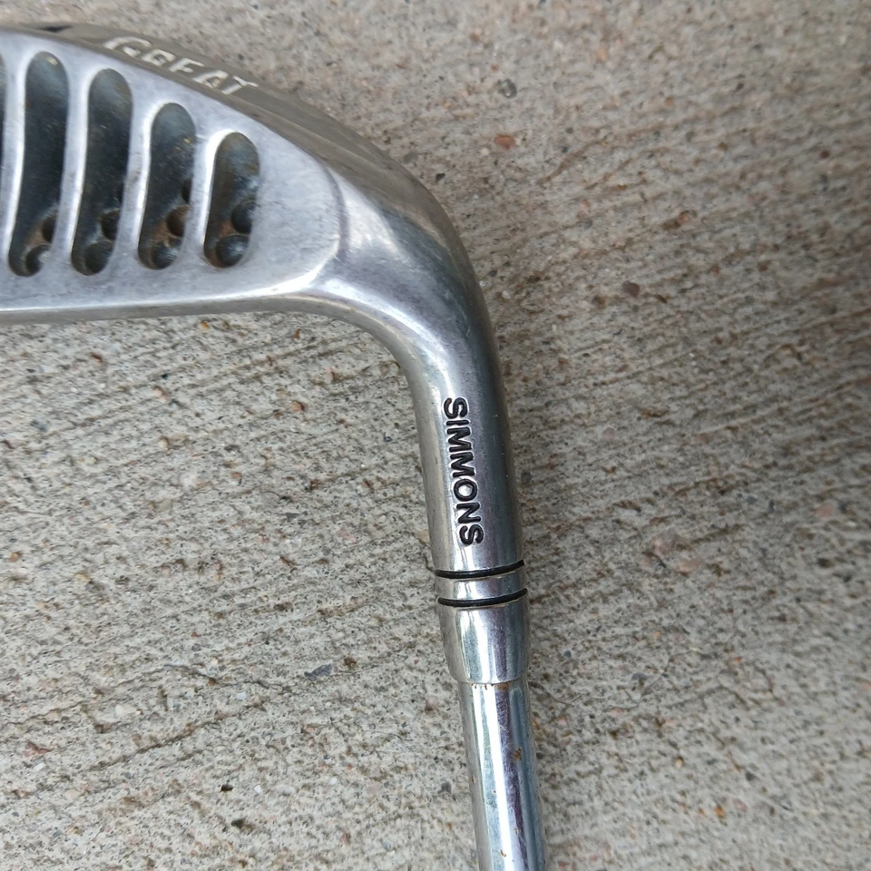 Simmons Great White Tiger Shark 7 Iron Steel Shaft 36.5" - Image 2 of 4
