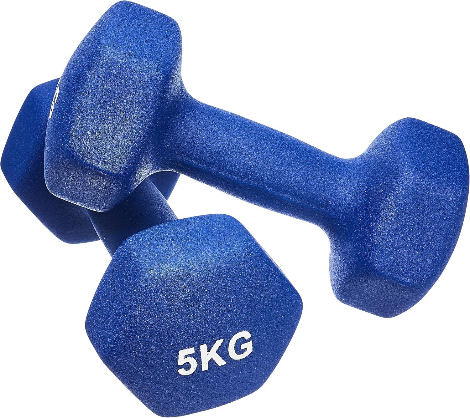 Coppia di manubri in neoprene da 5 kg foto 6