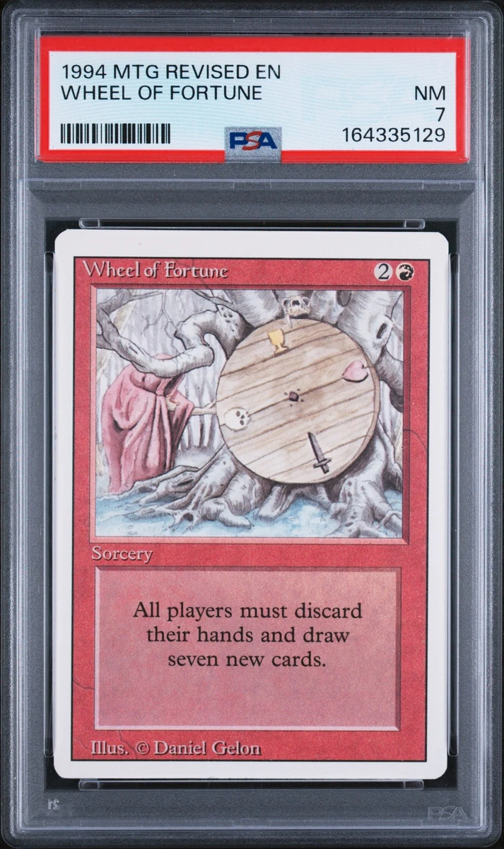 Wheel Of Fortune In Individual Magic: The Gathering Cards for sale