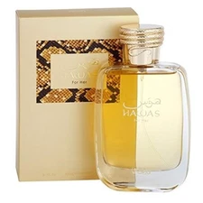 Rasasi Hawas Eau De Parfum Spray 3.4 Oz/100 ML New Party Home Sealed Perfume