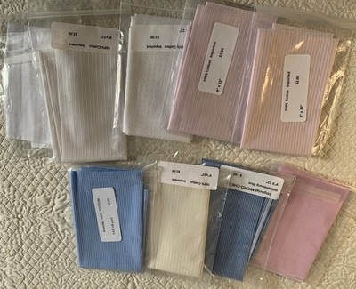 Cotton Imported Imperial Micro Fabric 9x22 Set of 9 for Dolls