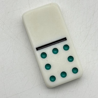 The Fundex Mexican Train Game 0-8 Domino 2003 Replacement Pieces Dominoes