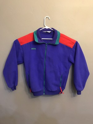 purple columbia fleece jacket