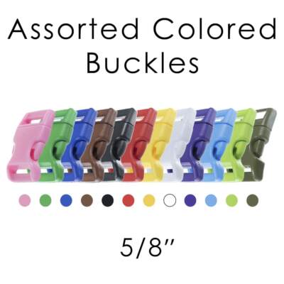Craft County 5/8 Inch Buckles | Single, 5pc, 10pc, 20pc, 25pc, 50pc, & 100pc |