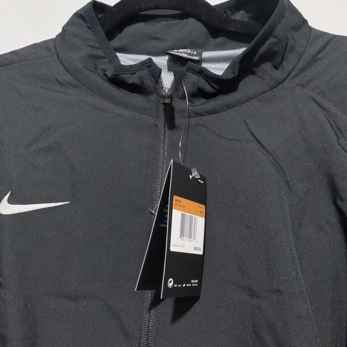 Nike Jacket Dri-Fit Warmup Training Black 897025-010 Mens Size 2XL - Picture 2 of 10