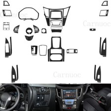 48pcs For Subaru Legacy Outback Carbon Fiber Full Kits Interior Trim