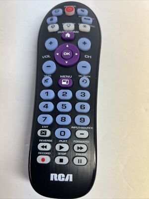 RCA RCR414BHZ 4-Device Universal Remote Control