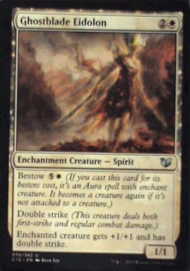 Ghostblade Eidolon - Commander 2015: #70, Magic: The Gathering Nm R158