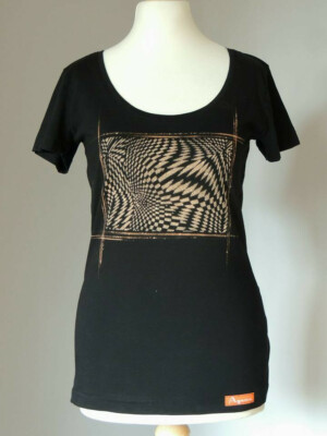 Ayumu T-Shirt XS schwarz ° psy hippie psychedelic mandala blume des lebens goa
