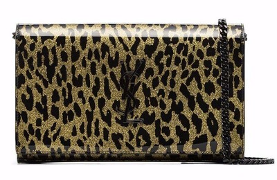 ysl leopard bag