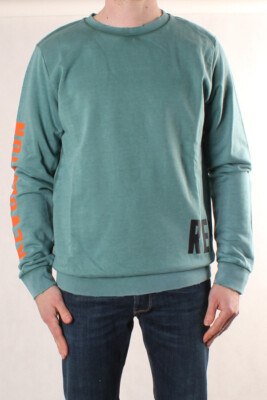 Replay M3098 22738G 236 Herren Sweatshirt, Grün