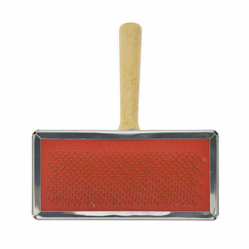 Handle Shedding Wool Carding Combs Felting Hand Carders Preparation Pet Brush