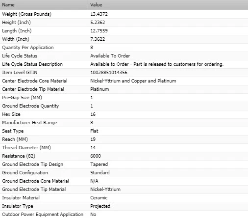 6 bujías Bosch Platinum para 2001-2003 ACURA CL V6-3,2 L Foto 3 de 4