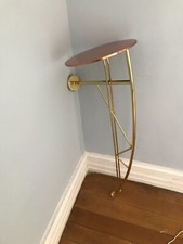 Konsoltisch Fa. Driade , unbenutzt, Gestell Messing und Platte Kupfer