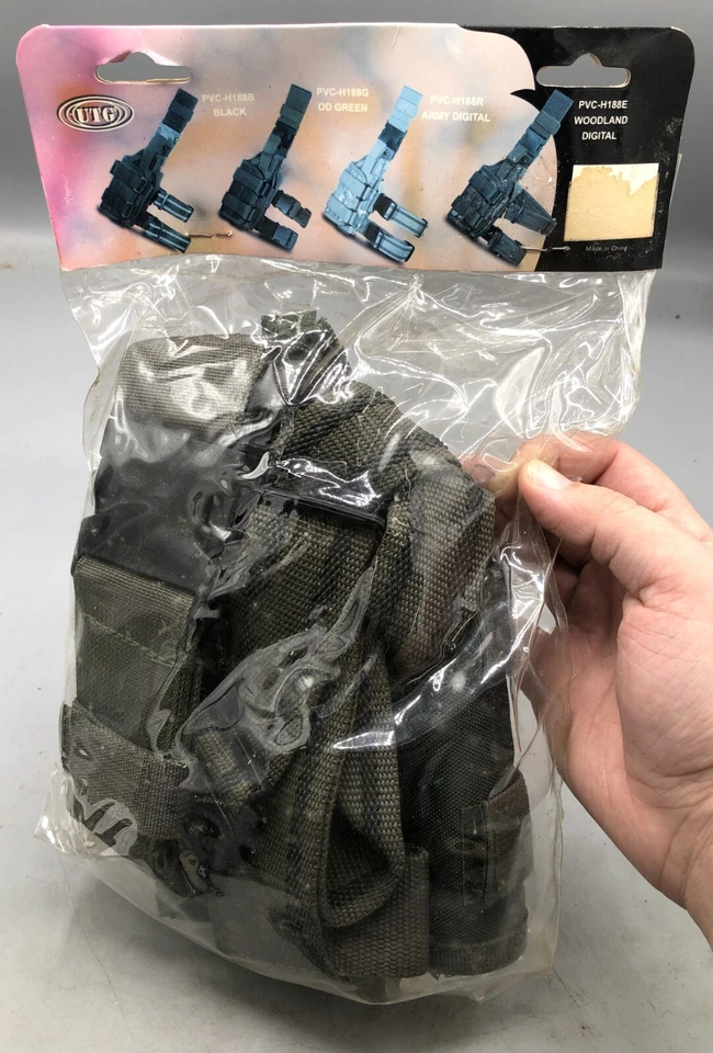 Funda de pierna UTG Tactical Special Ops PVC-H188E Woodland Digital Foto 2 de 4