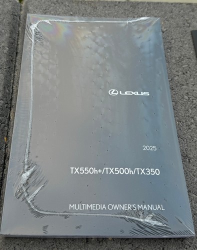 2025 25 Lexus TX500h TX 500h COMPLETE OEM Owner + Navigation Manual Set + Case - Picture 7 of 8