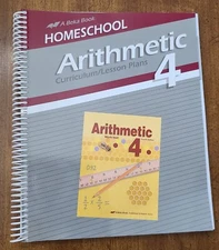 Abeka Arithmetic Curriculum/Lesson Plans Grade 4