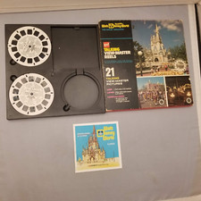 GAF Talking View-Master Reels Walt Disney World The Magic Kingdom 2 ONLY