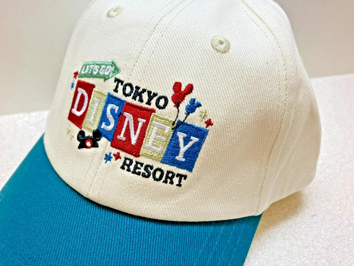 Japan Tokyo Disney Resort Let's go! Mickey Mouse Cap for adult | eBay