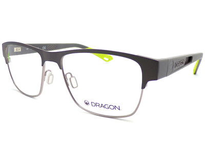 Dragon Lesebrille von +0,25 bis +3,50 matt grau/grüne Gummis DR5002 020
