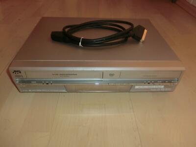 JVC DR-MV1 DVD-Recorder / VHS-Videorecorder, Silber, 2 Jahre Garantie
