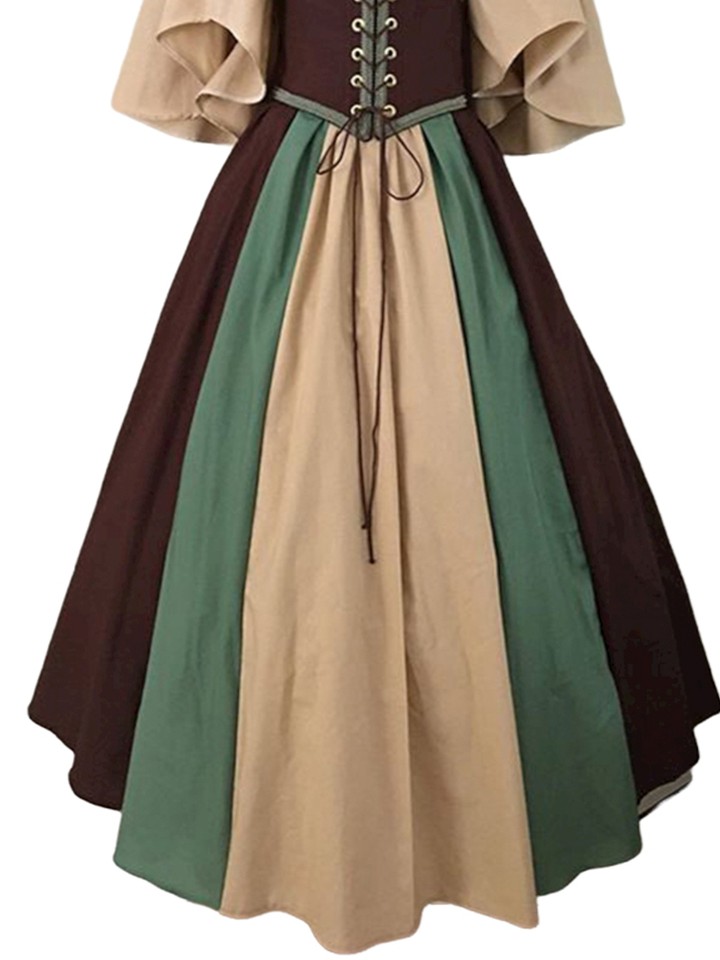 Medieval Womens Renaissance Victorian Fancy Dress Gothic Halloween