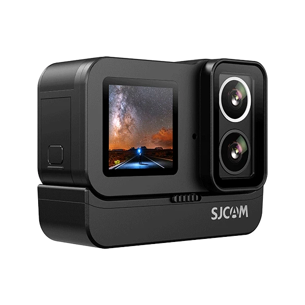 SJCAM SJ20 Dual Lens Action Camera 4K 30fps 20MP, 2.29"+1.3" Dual Screen 8X Zoom - Image 2 of 4