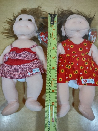 TY Beanie Kids Bundle- Cookie & Dumplin 1995, Gear Outfits Skater-& Cheerleader - Picture 23 of 23