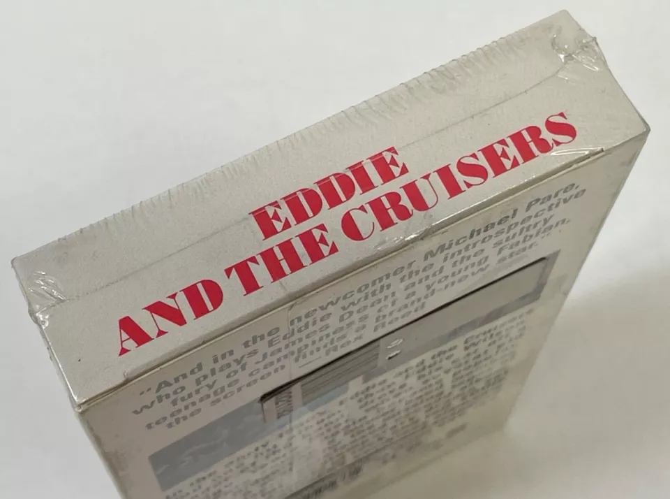 EDDIE AND THE CRUISERS VHS VIDEO TAPE FACTORY SEALED NELSON (1987) - Image 4 of 4