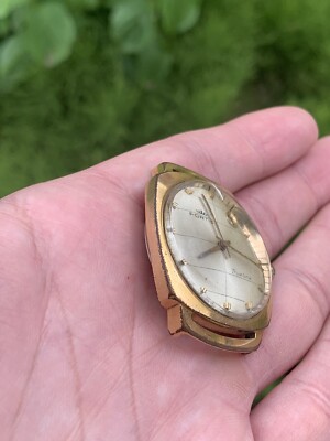 Vintage Fortis TrueLine Gold Plated Gents Mens Automatic Swiss