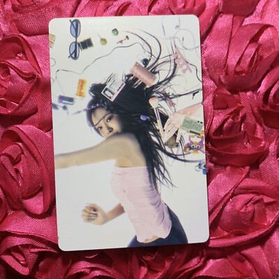 Ningning AESPA Hot Mess Goddess K-pop Girl Photo Idol Card Baby Pink
