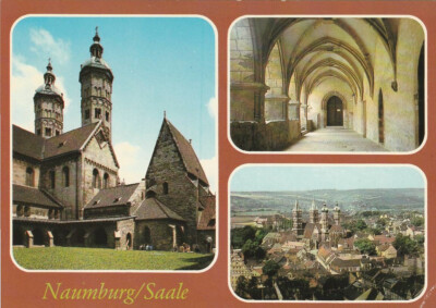 !0319 AK Naumburg - Dom, Dom Innenhof und Kreuzgang