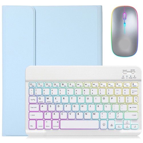 For Samsung Galaxy Tab A9 Plus 11"2023 Backlit Keyboard Leather Case Cove Mouse - Picture 30 of 64