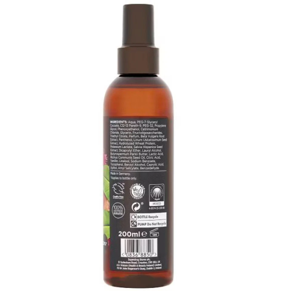 Jamaican Black Castor Oil With Shea Leave-In Conditioner Spray 2 x 200ml - Image 2 of 4