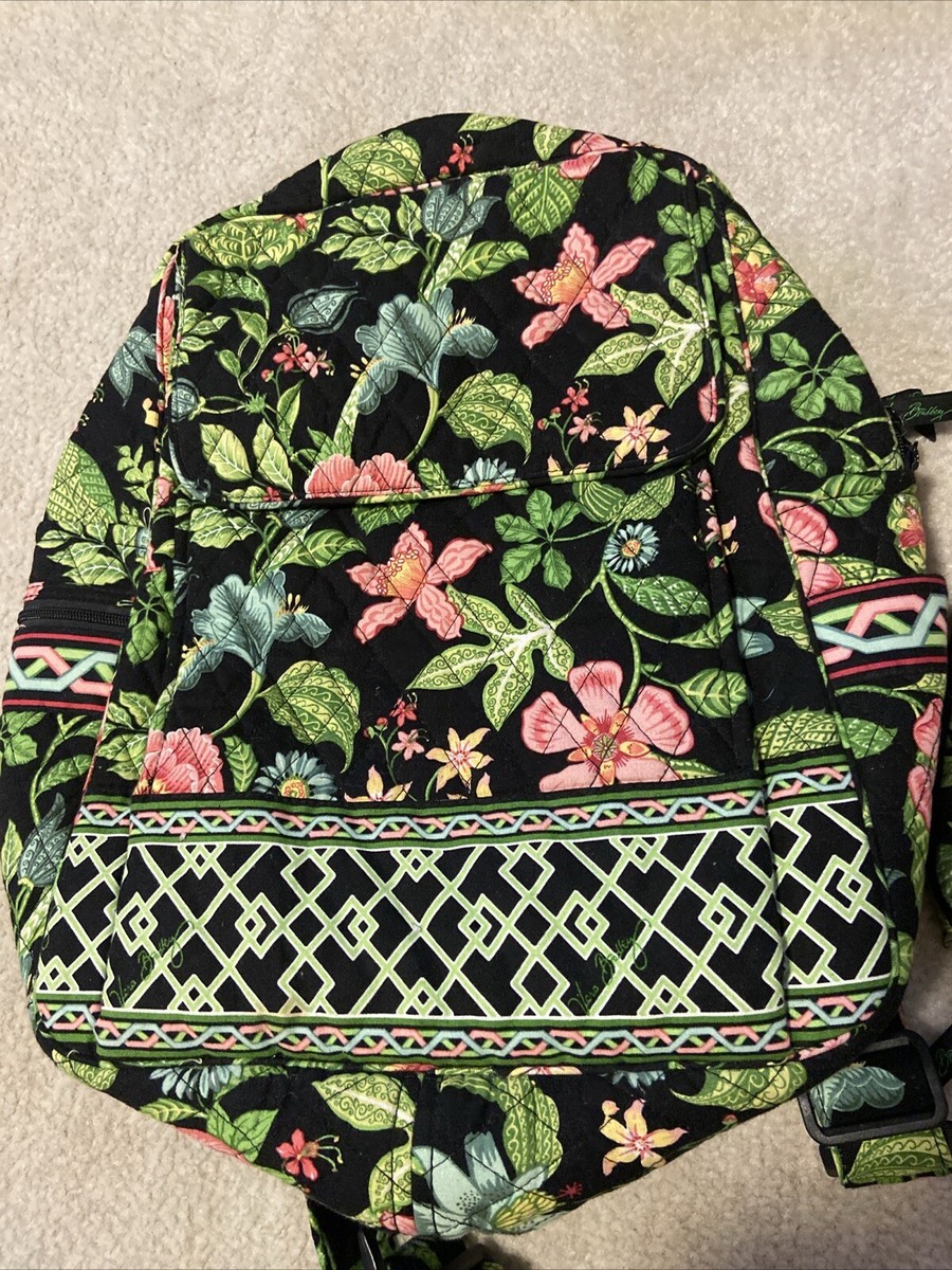 Vera Bradley 花柄リュック バックパック Shop Vera Bradley Women's Campus Tech Bac – Luggage Factory