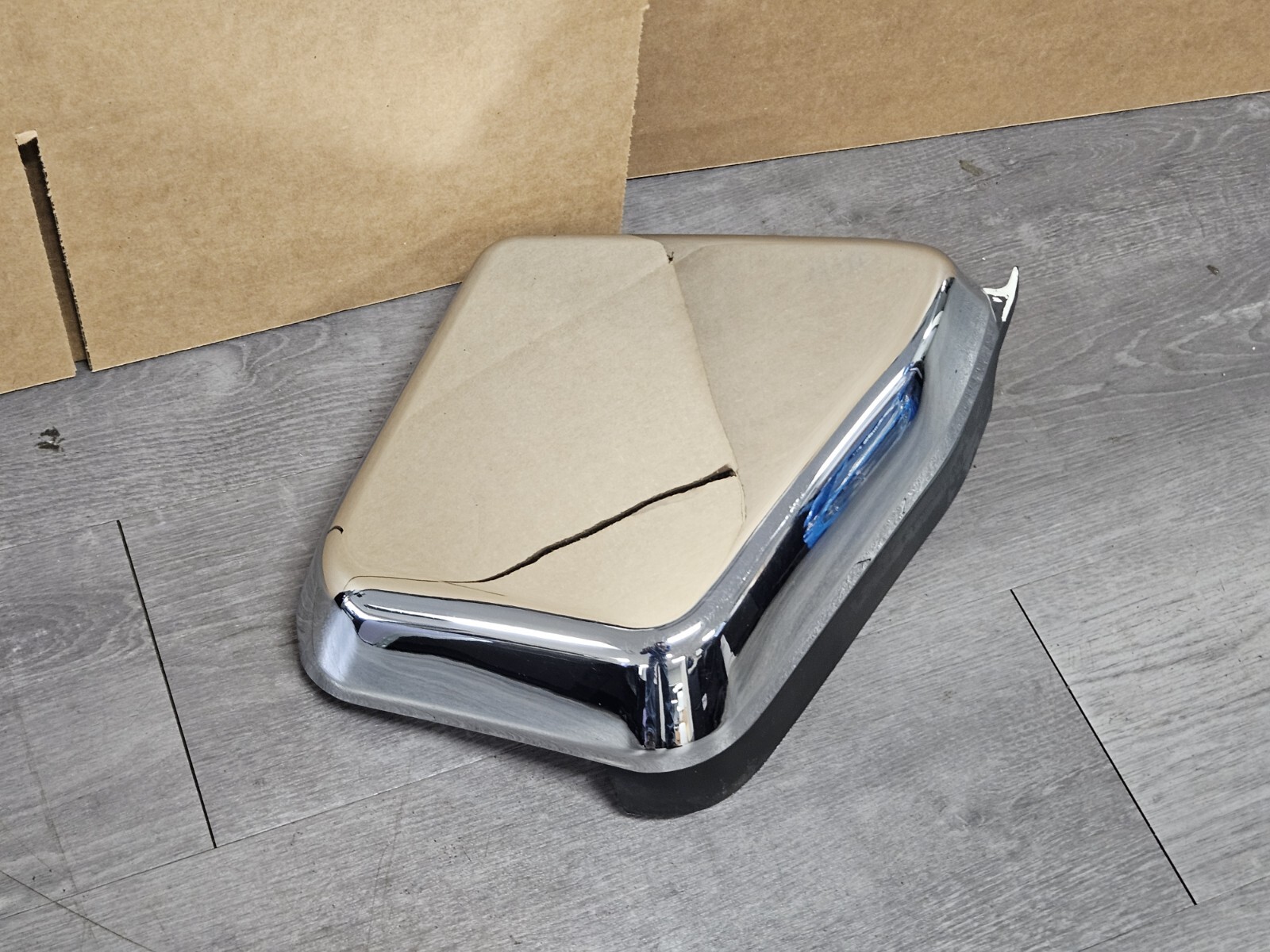 2003-2009 Hummer H2 LH Driver Side Chrome Hood Vent Cowl Cover Cap Trim Moulding