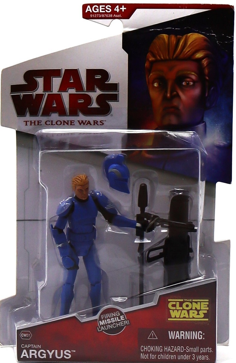 スター・ウォーズ CLONE WARS フィギュア CAPTAIN ARGYUS Star Wars The Clone Wars Captain Argyus CW31 | eBay