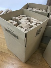 Solid Oak Wood Off Cuts 1 Box of timber for Woodworking craft 