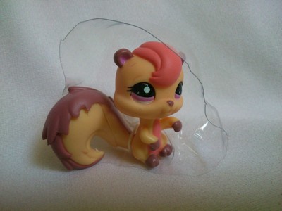 Figurine écureuil Littlest Pet Shop Hasbro - Réf. 1601 - Occasion - Univers Animaux
