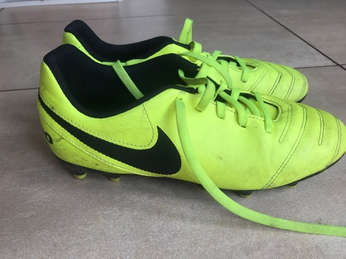 Nike Tiempo US3.5Y Neon Soccer Cleats | eBay