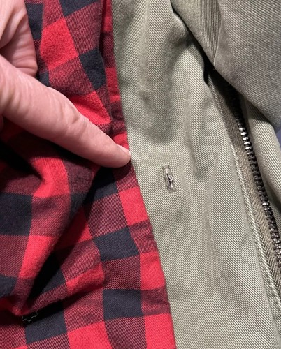 BOYS Vintage Polo Ralph Lauren Army Utility Outdoor Hooded Field Jacket L 14-16 - Picture 9 of 20