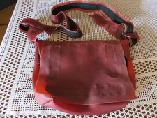 Rundholz Hauptlinie,Tasche,Lamm Leder,Rotbraun, leicht transpar.,Lagenlook Traum
