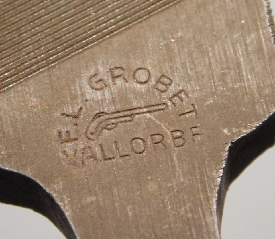 vintage ancienne LIME à MAIN 48cm Grobet Vallorbe SWISS outils SUISSE tool RAPE - Photo 3/4