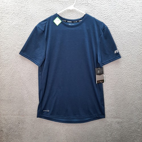 Russell Shirt Adult Small Blue Training Fit Athleisure Jogging Gym Sports Tee