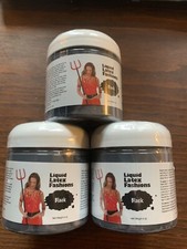 Lot Of Three 3 Liquid Latex Fashions Body Paint, Black, 4 Ounces Each. Cosplay