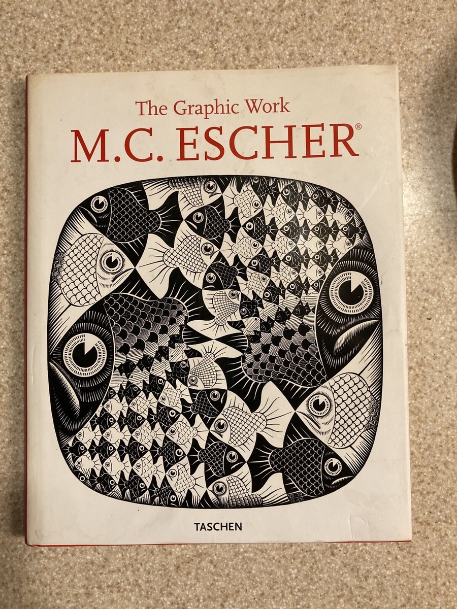 M.C.Escher Tシャツ　90s The Graphic Work M.C. Escher Book | eBay
