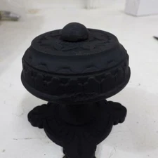 Black iron round centre door pull,square base,victorian,federation Superior 2004