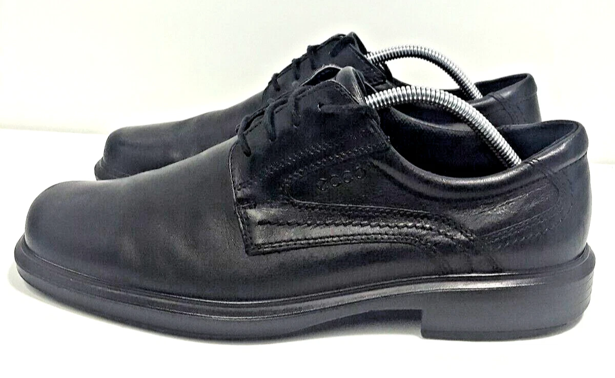 Mocassini ECCO Oxford uomo taglia 43 EU 9 5 US neri comodi stringati 144127424