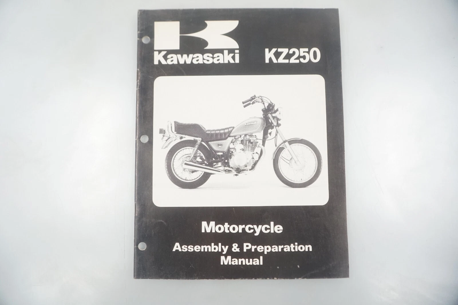 1979 Kawasaki KZ 250 OEM Motorcycle Assembly Manual 99931-1050-01